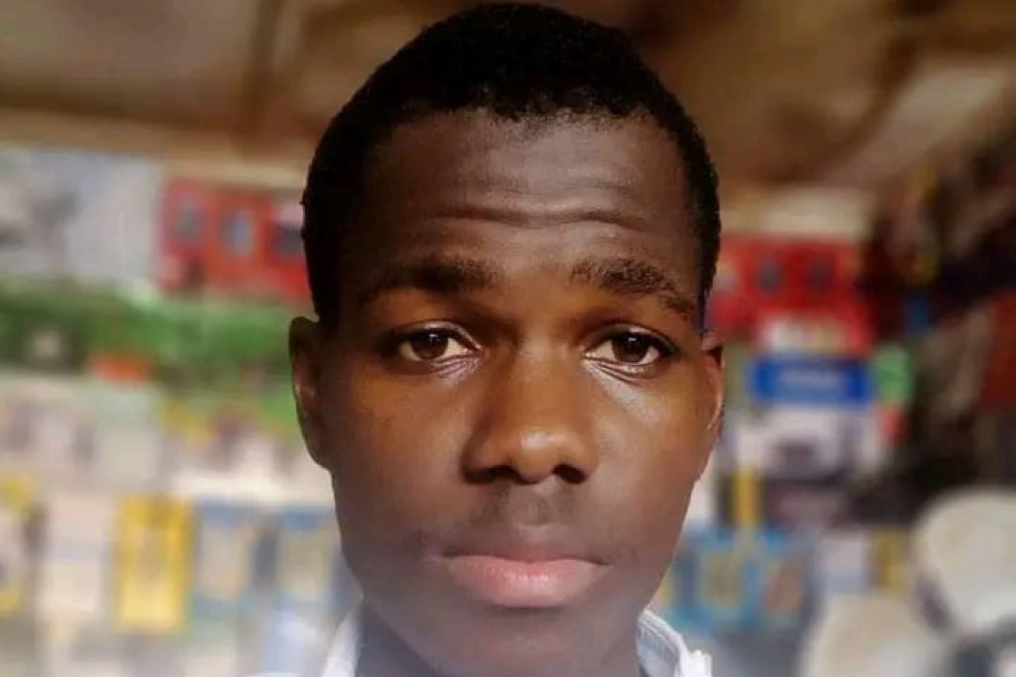 Cheerful African American Woman Making Report